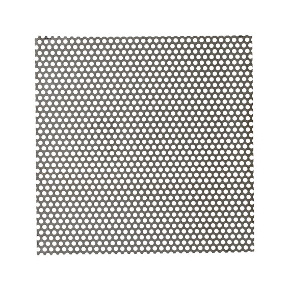 Perforated sheet metal Fe D5mm spacing 8mm 1x2m