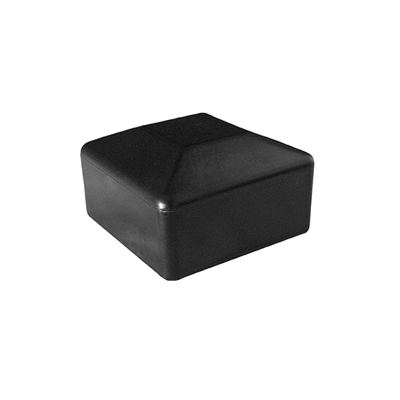 Čiapočka na stĺpik PVC 80x80mm čierna