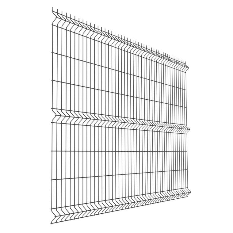 Zváraný plotový panel 3D ZnPVC 2500x1530x4mm antracit