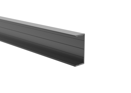 Hliníkový U-adaptér 45x20-1850mm R7016