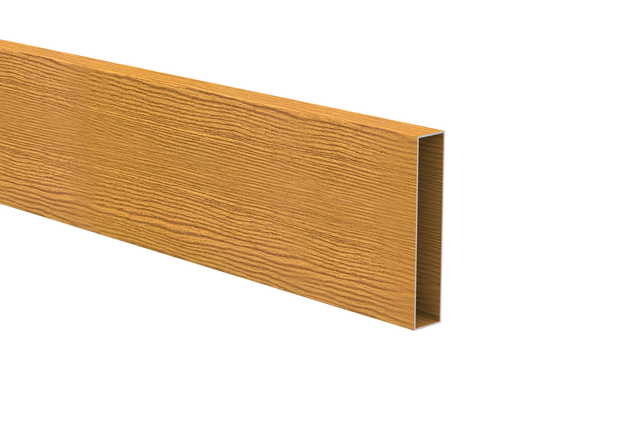 Hliníková plotová výplň 20x100x1,2 - 6000mm svetlý dub