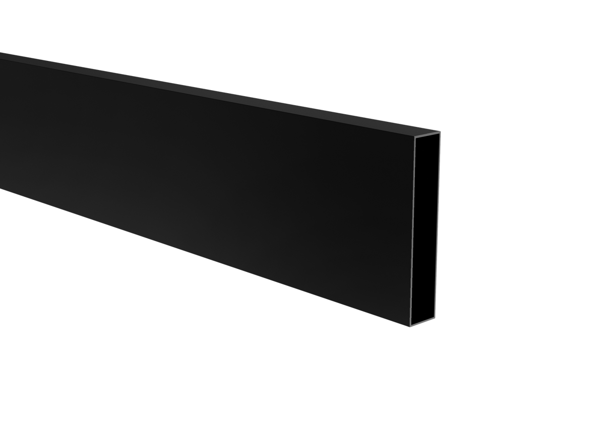 Hliníková plotová výplň 20x100x1,1 - 6000mm čierna R9005