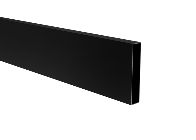 Hliníková plotová výplň 20x100x1,1 - 6000mm čierna R9005