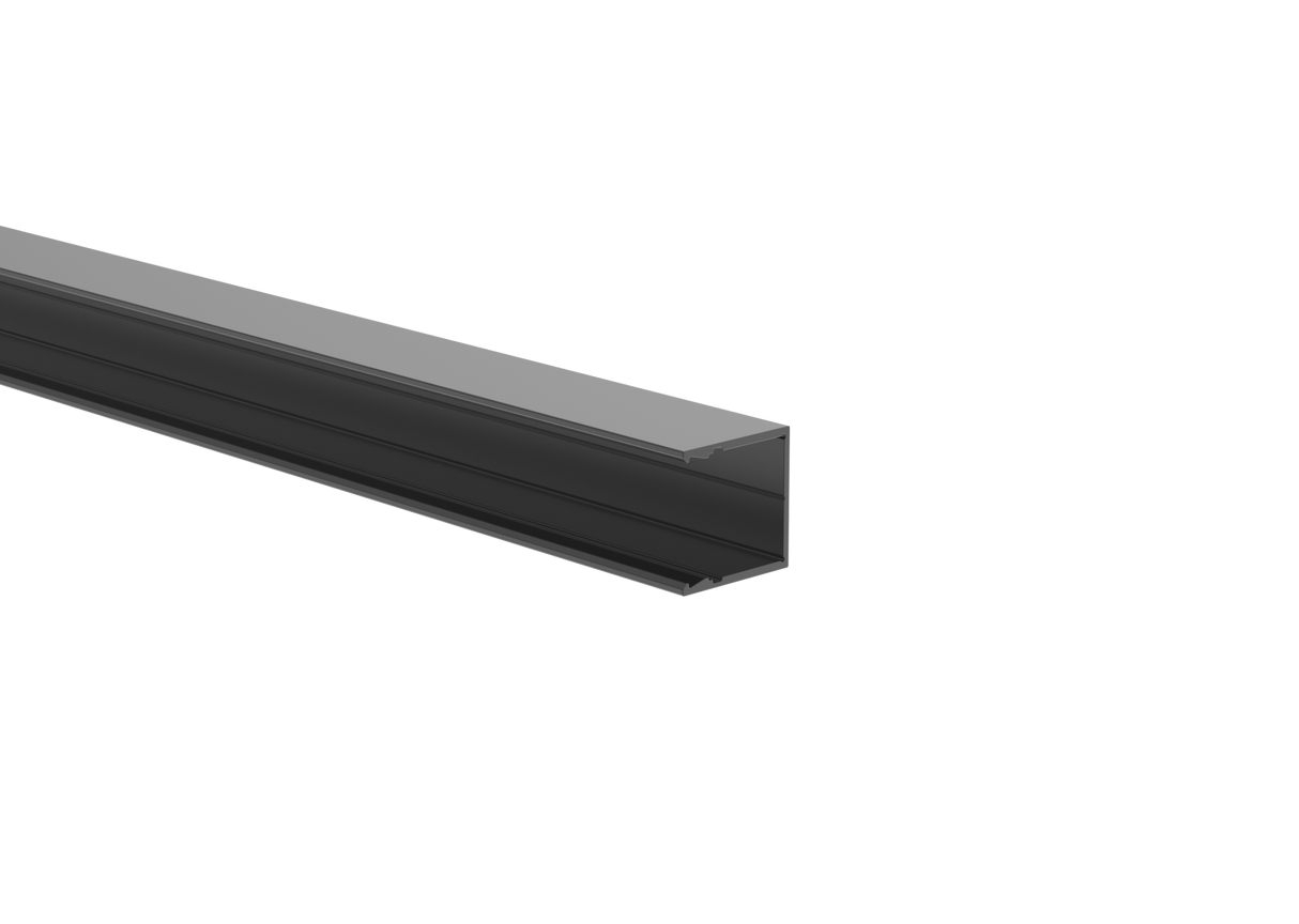 Hliníkový U-adaptér 25x25-6000mm R7016