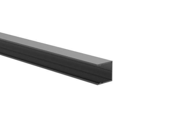 Hliníkový U-adaptér 25x25-6000mm R7016