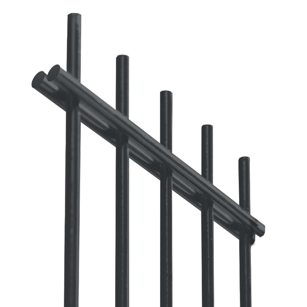 Welded panel fence 2500x1430mm, D6/5/6mm