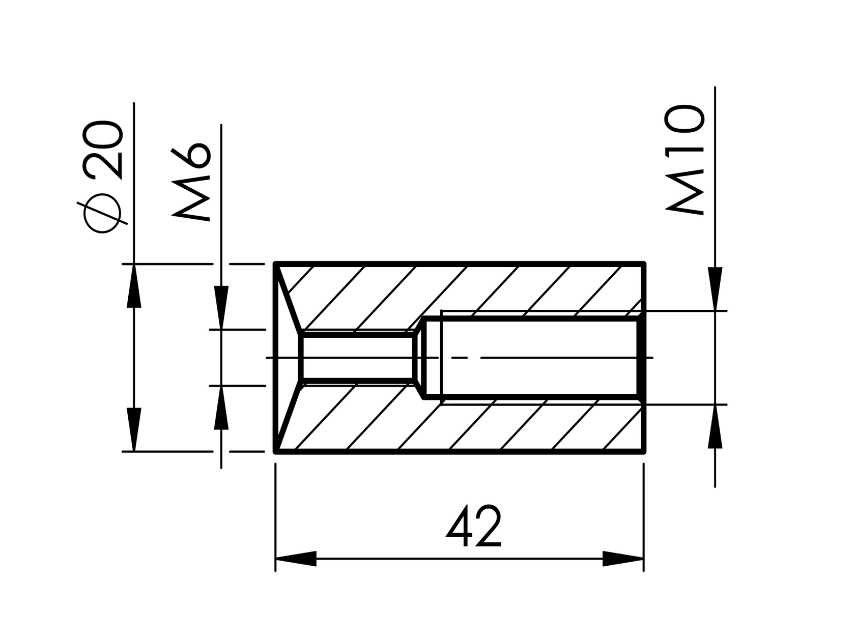 Prstenec kotvenie dištanc