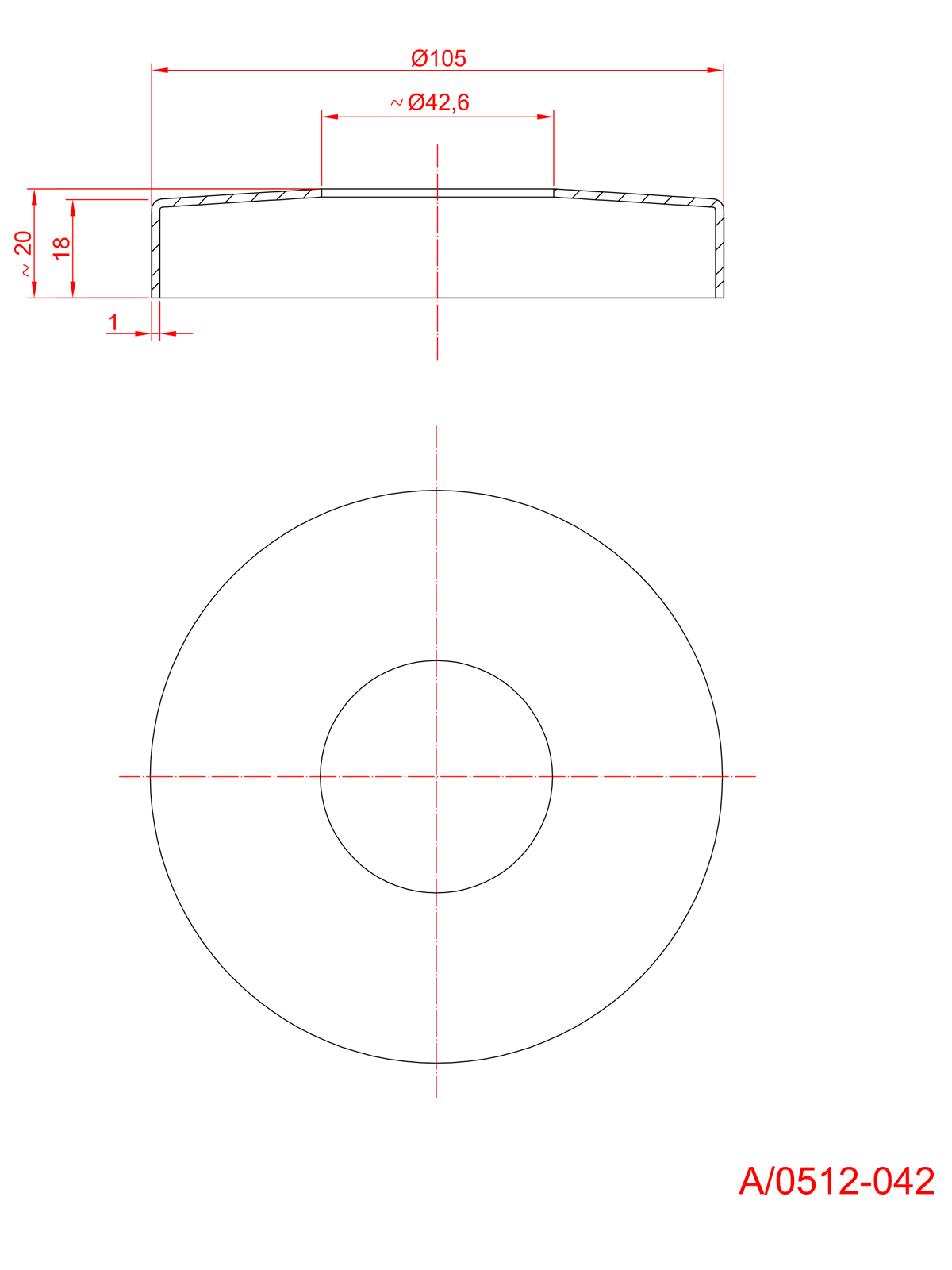 Kotvenie vrchné - rozeta