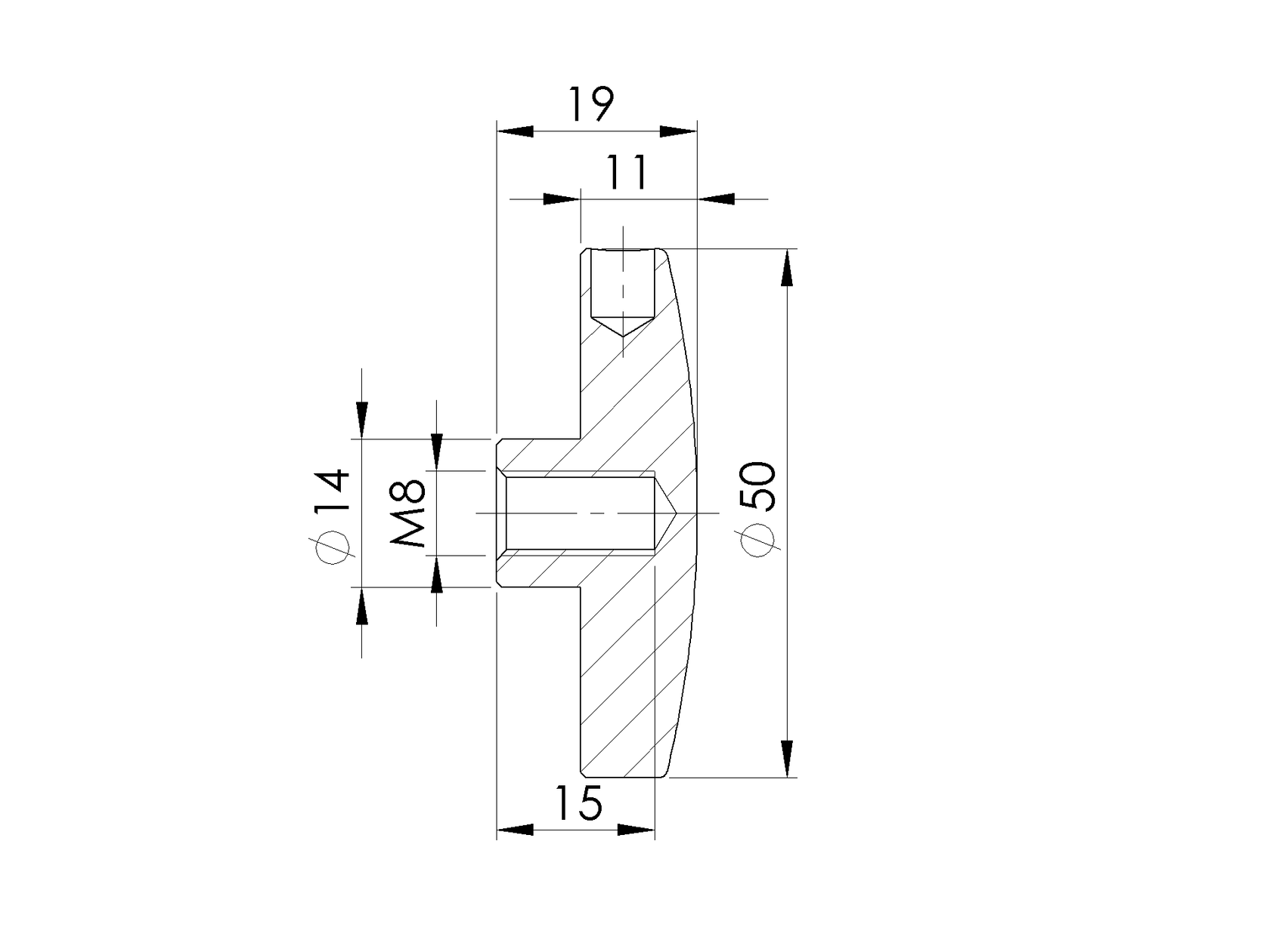 Držiak výplne skla