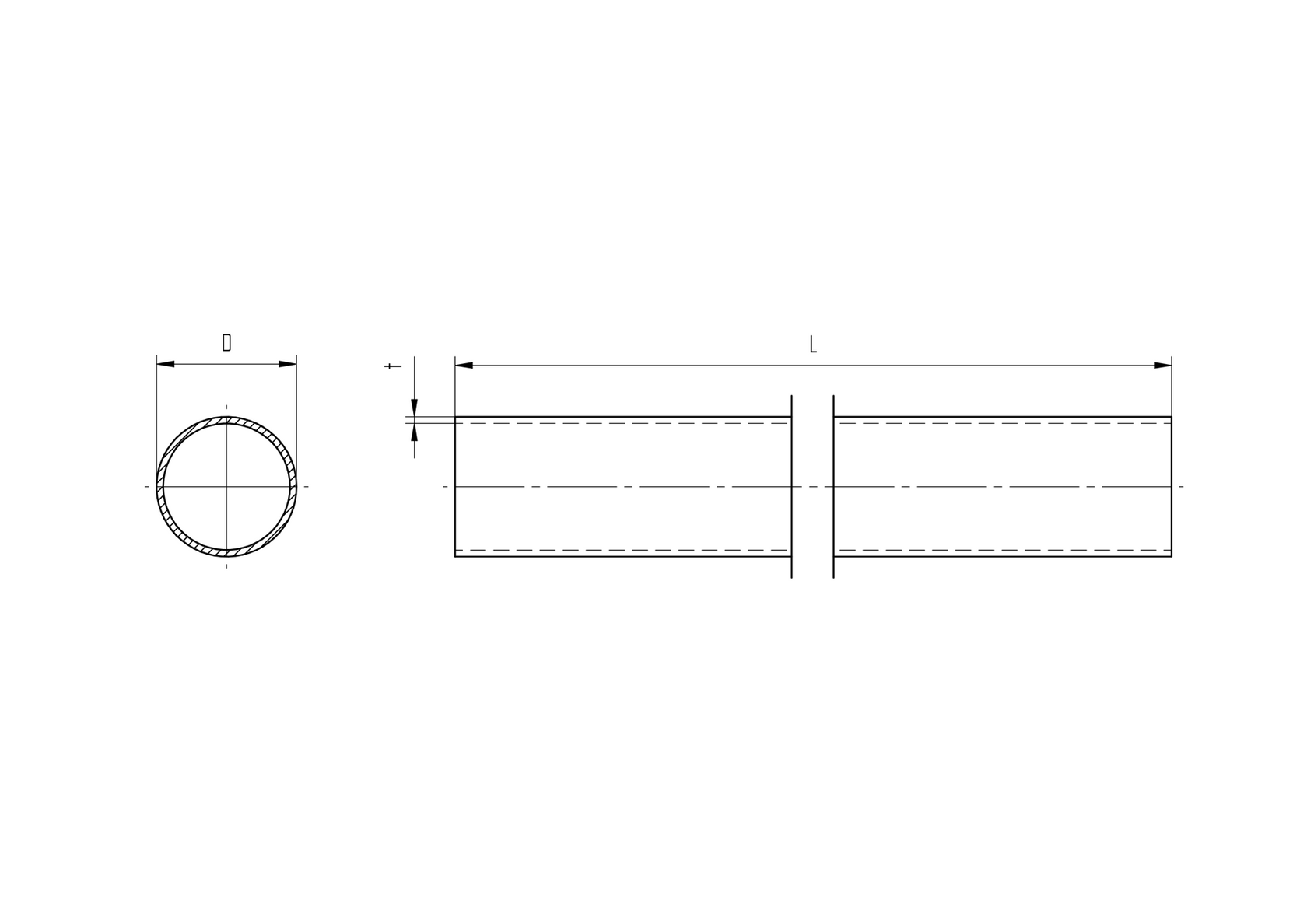 Trubka nerezová švová