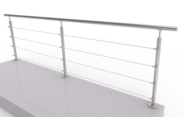 Nerezové lankové zábradlie, 3000x900mm