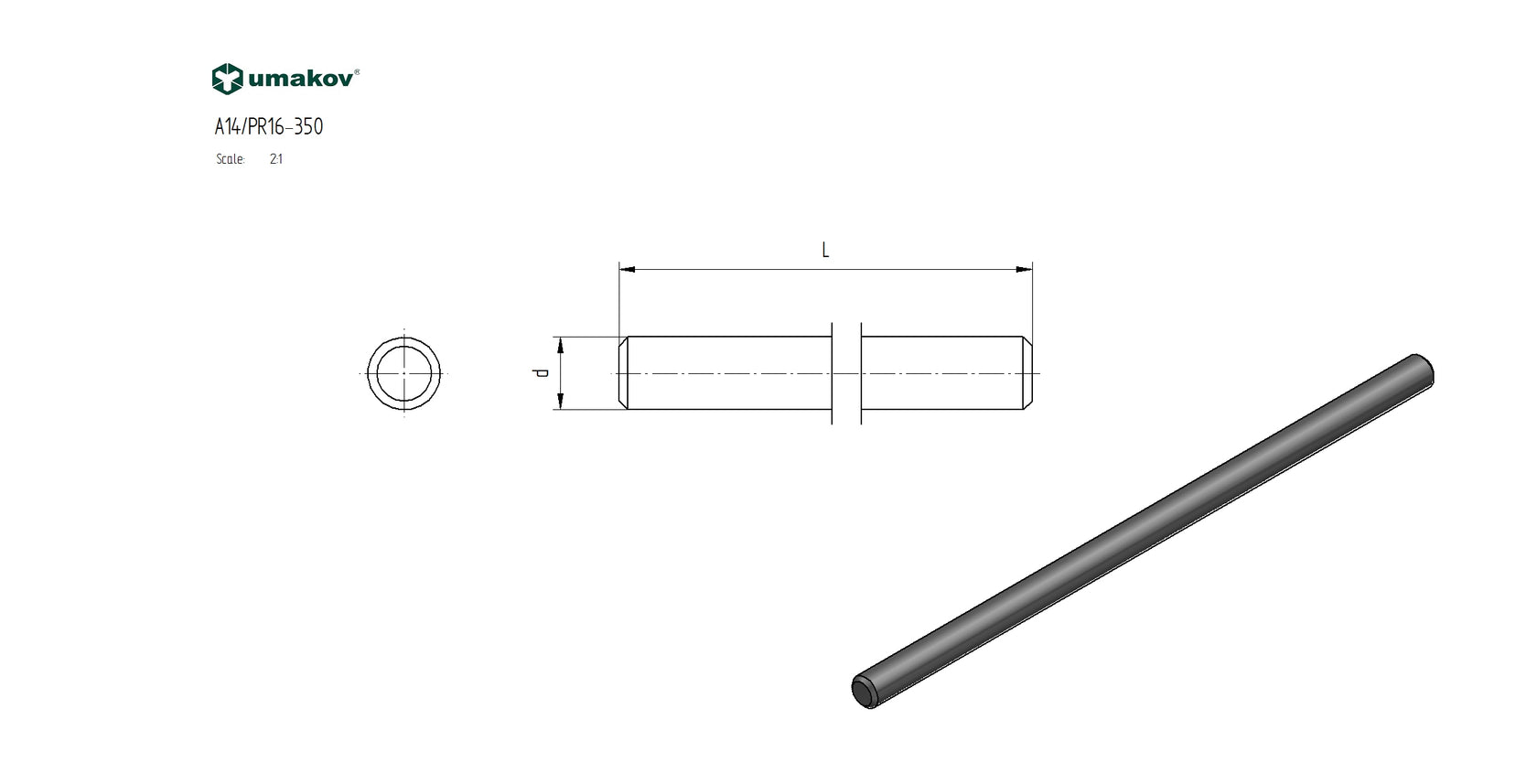 Prístrešok - tiahlo spojka