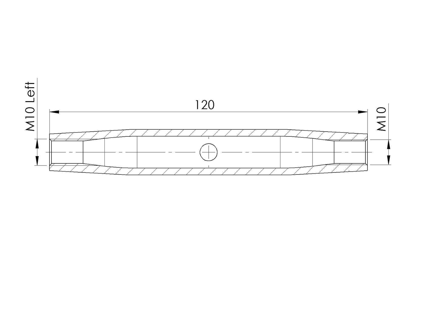 Úchytka lanka - napinak