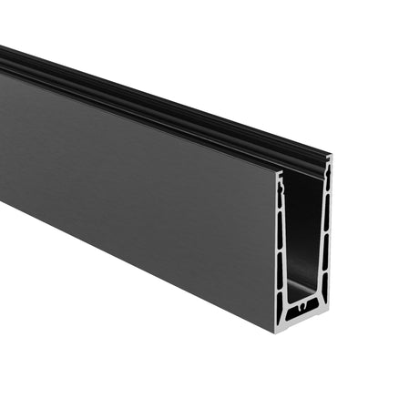 Celosklenené zábradlie-profil dutý-vrchné kotvenie