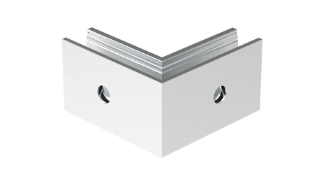 Celosklenené zábradlie-profil-bočné kotvenie