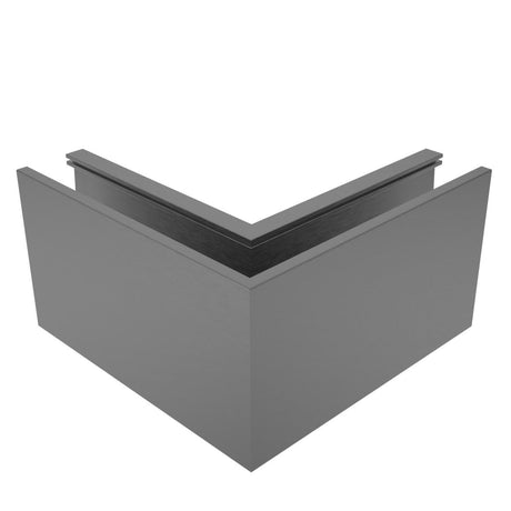 Celosklenené zábradlie-roh. profil-vrchné kotvenie