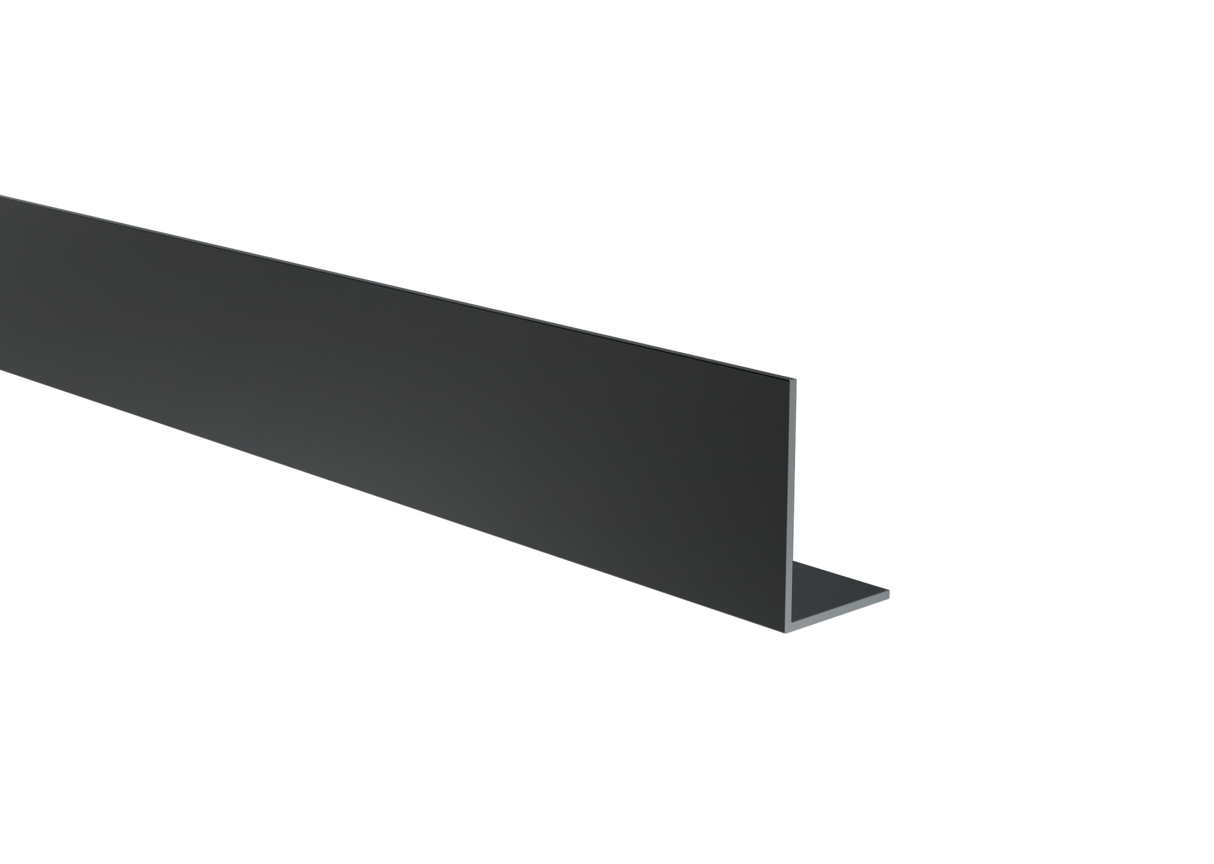 Hliníkový dorazový L-profil brány