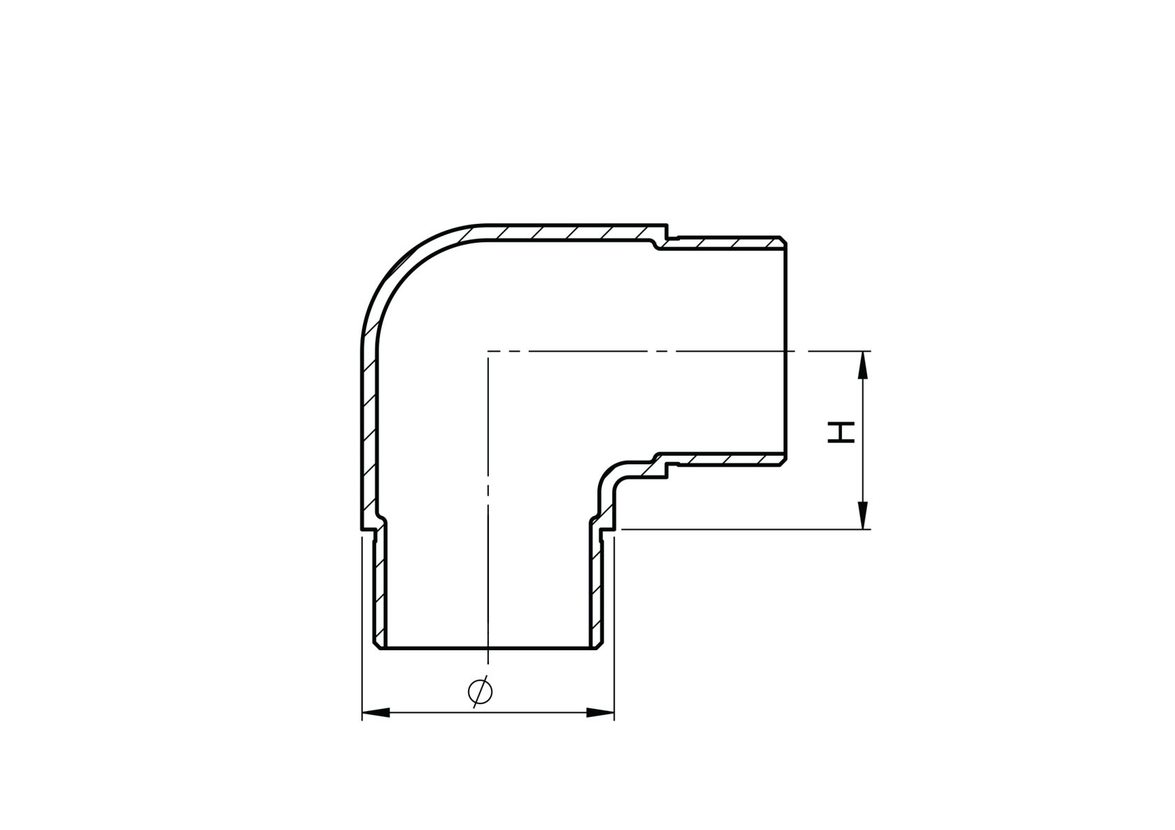 Prechod madla - koleno
