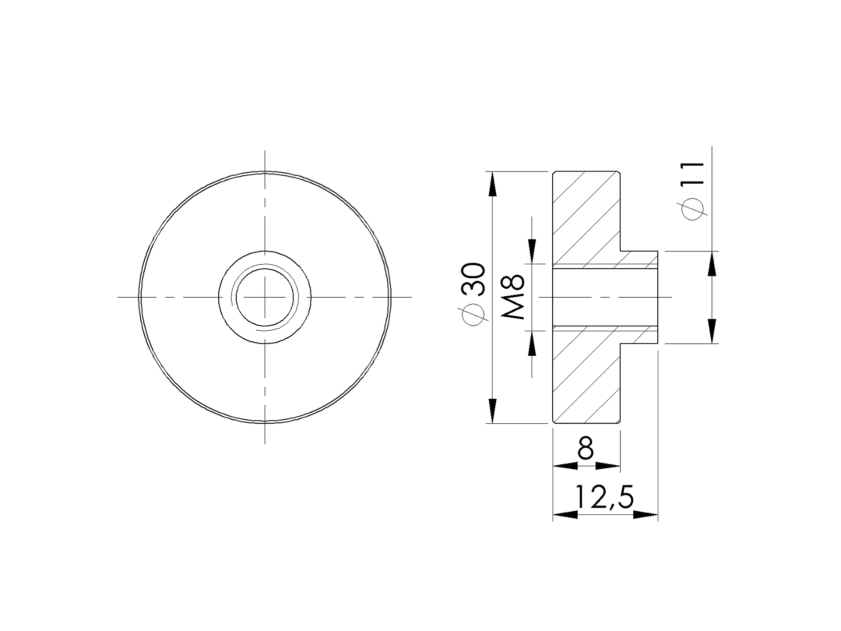 Držiak výplne skla