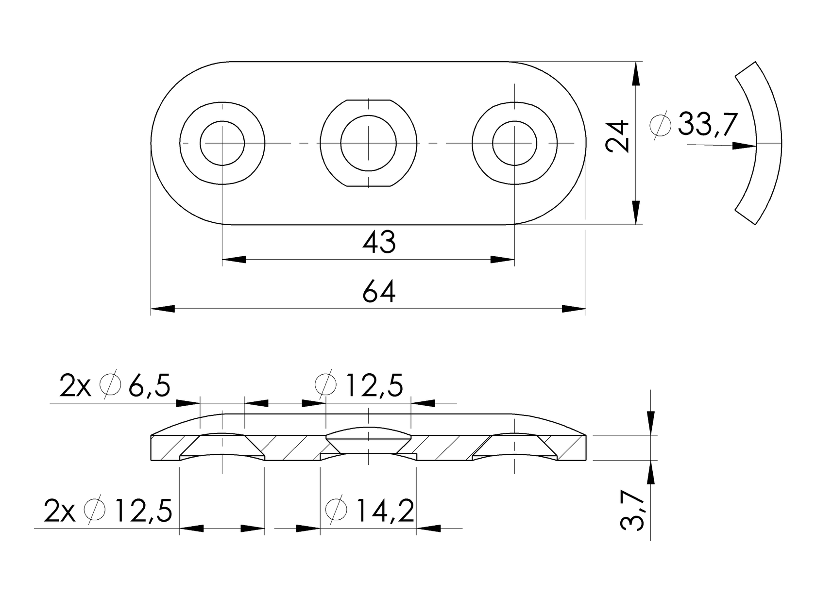 Vanička na držiak madla
