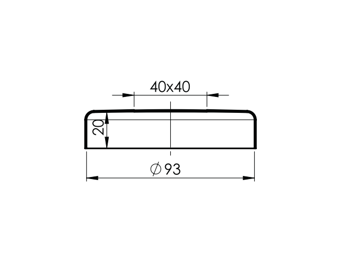 Kotvenie vrchné-rozeta