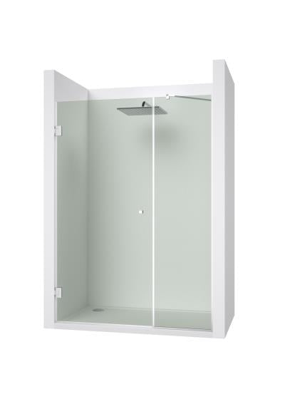 Kovanie - sprchový kút AISI304 krídlové dvere