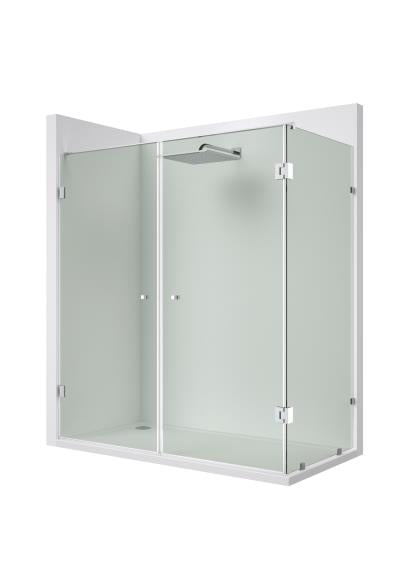 Kovanie - sprchový kút AISI304 krídlové dvere 3