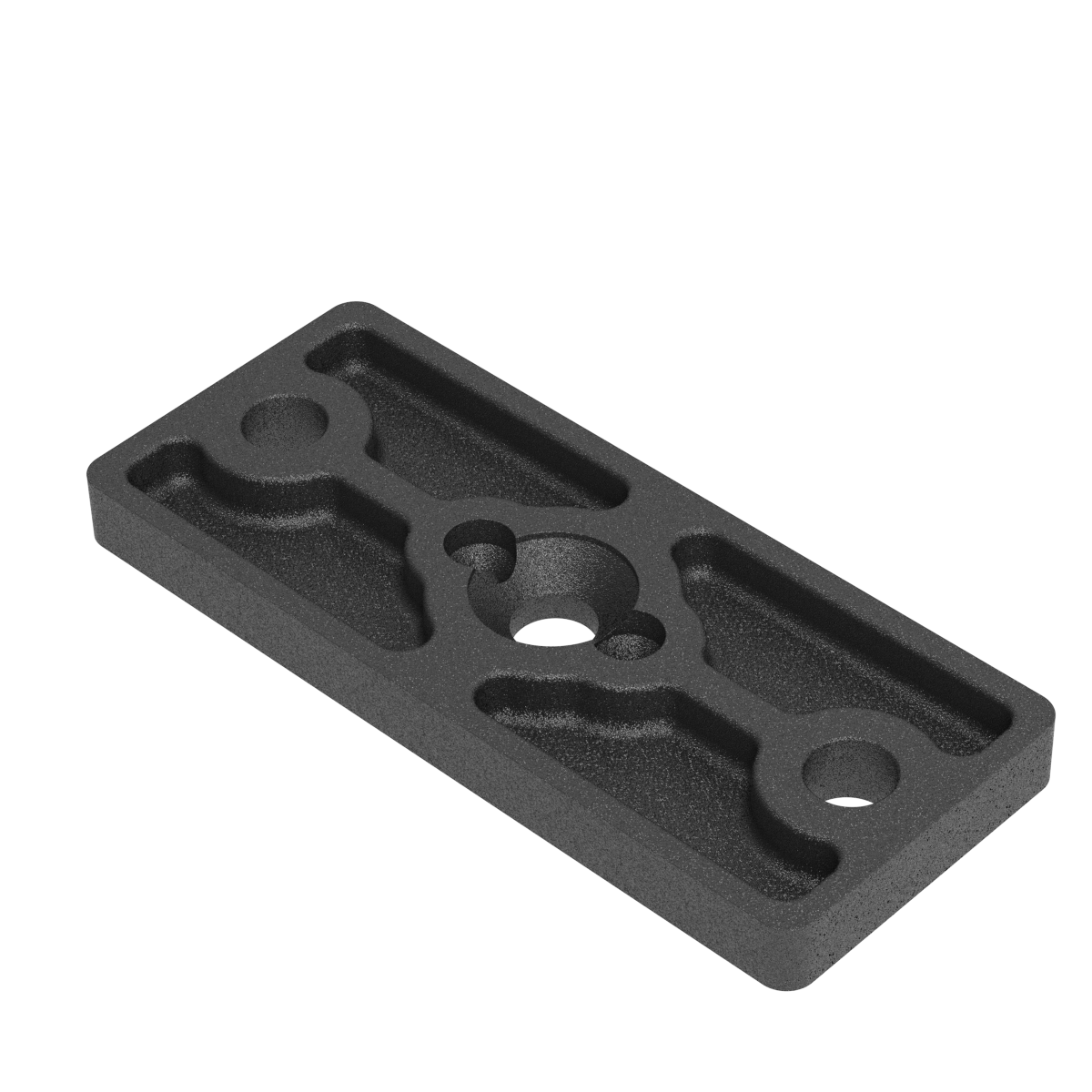 Nerezová kotviaca platňa pre stĺpik 50x60 R7016