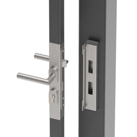 Zámkový set 40x40 AISI 304