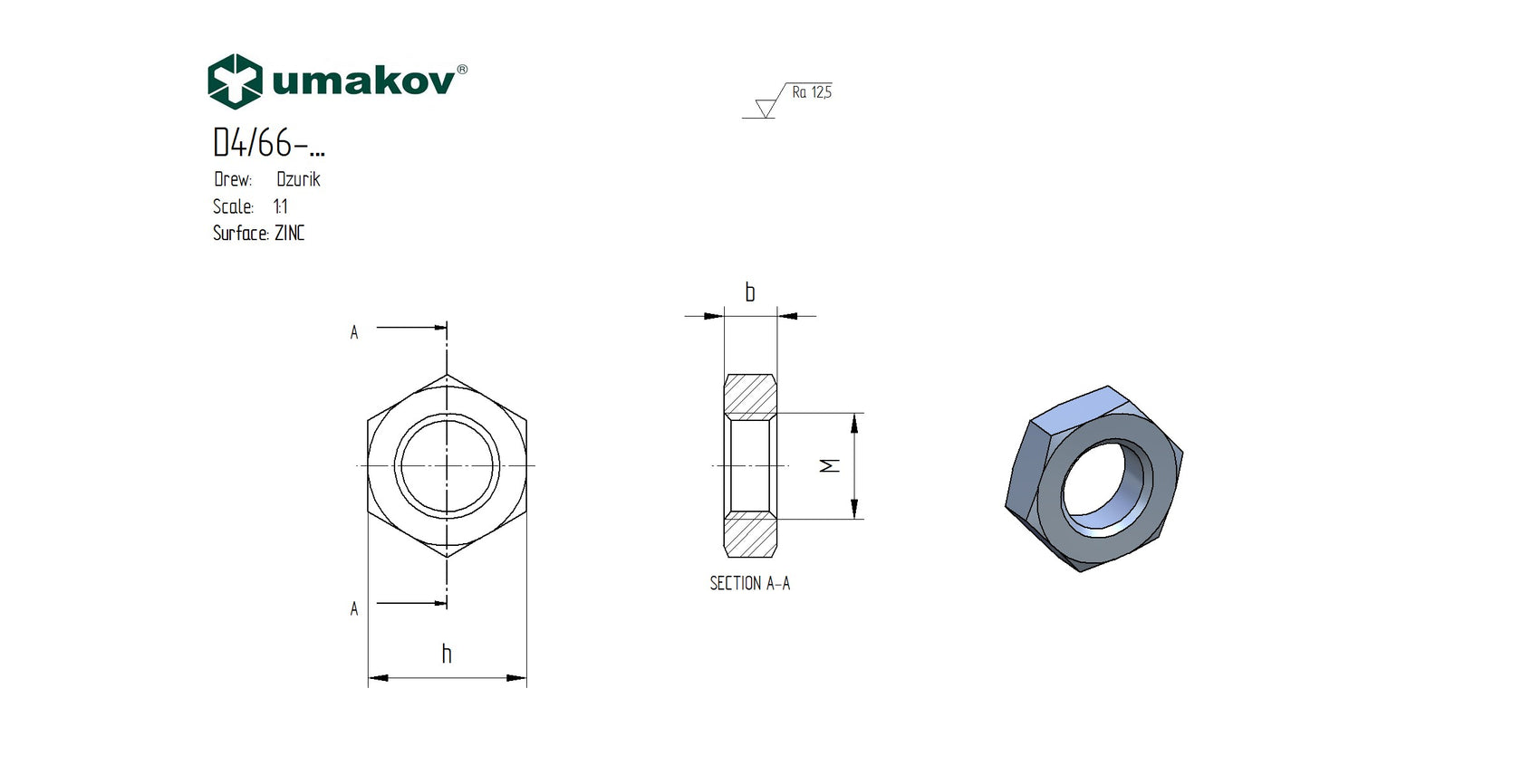 Matica - nízka Zn, M18