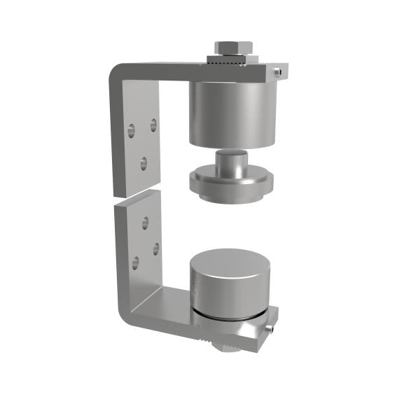 Záves pre ťažké brány (vrchný+spodný), D50.