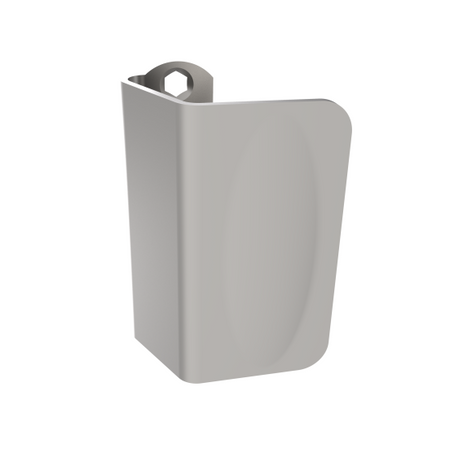 Madlo dverové,  93x65mm, farba čierna