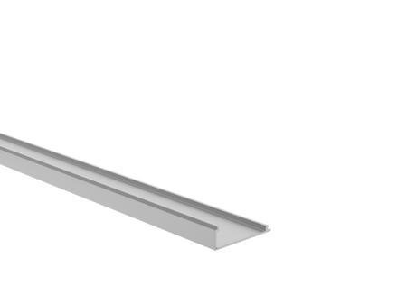 Hliníkový plotový adaptér pre tab. výplne 1-8mm - 6000mm krycia lišta