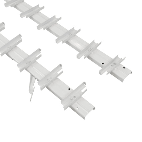 Pohyblivý hliníkový systém - žalúziový - pár (ľavý + pravý)