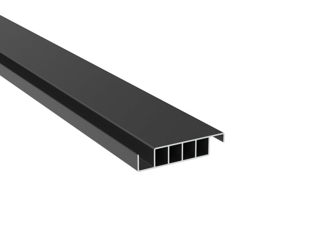 Hliníková výplň 20x95 - 2400mm, čierna