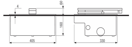 Osadzovacia skrinka bez zámku pre FROG-A