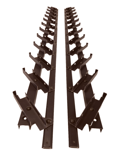 Pohyblivý hliníkový systém - vertikálny, žalúziový - pár (ľavý + pravý)