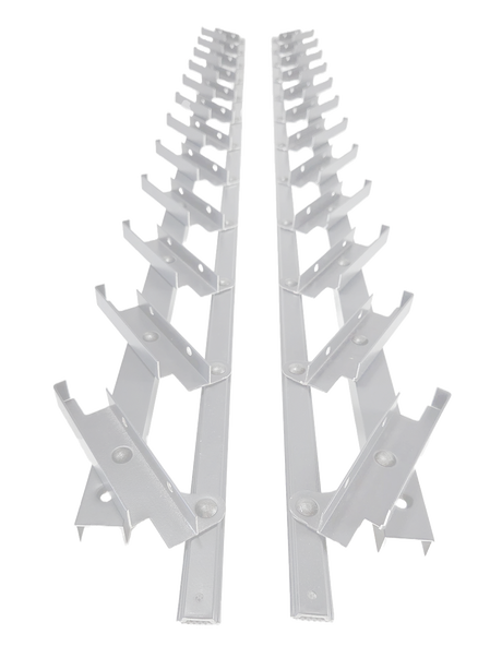 Pohyblivý hliníkový systém - vertikálny, žalúziový - pár (ľavý + pravý)