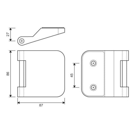 Záves pre sklenené dvere Al office