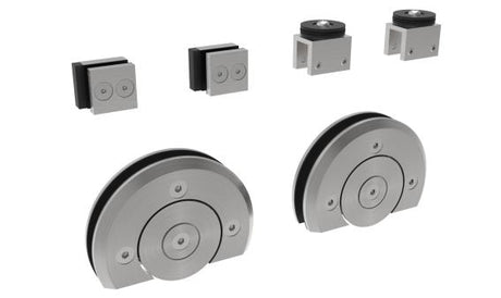 Kovanie - posuvné dvere-lišta AL/AISI304