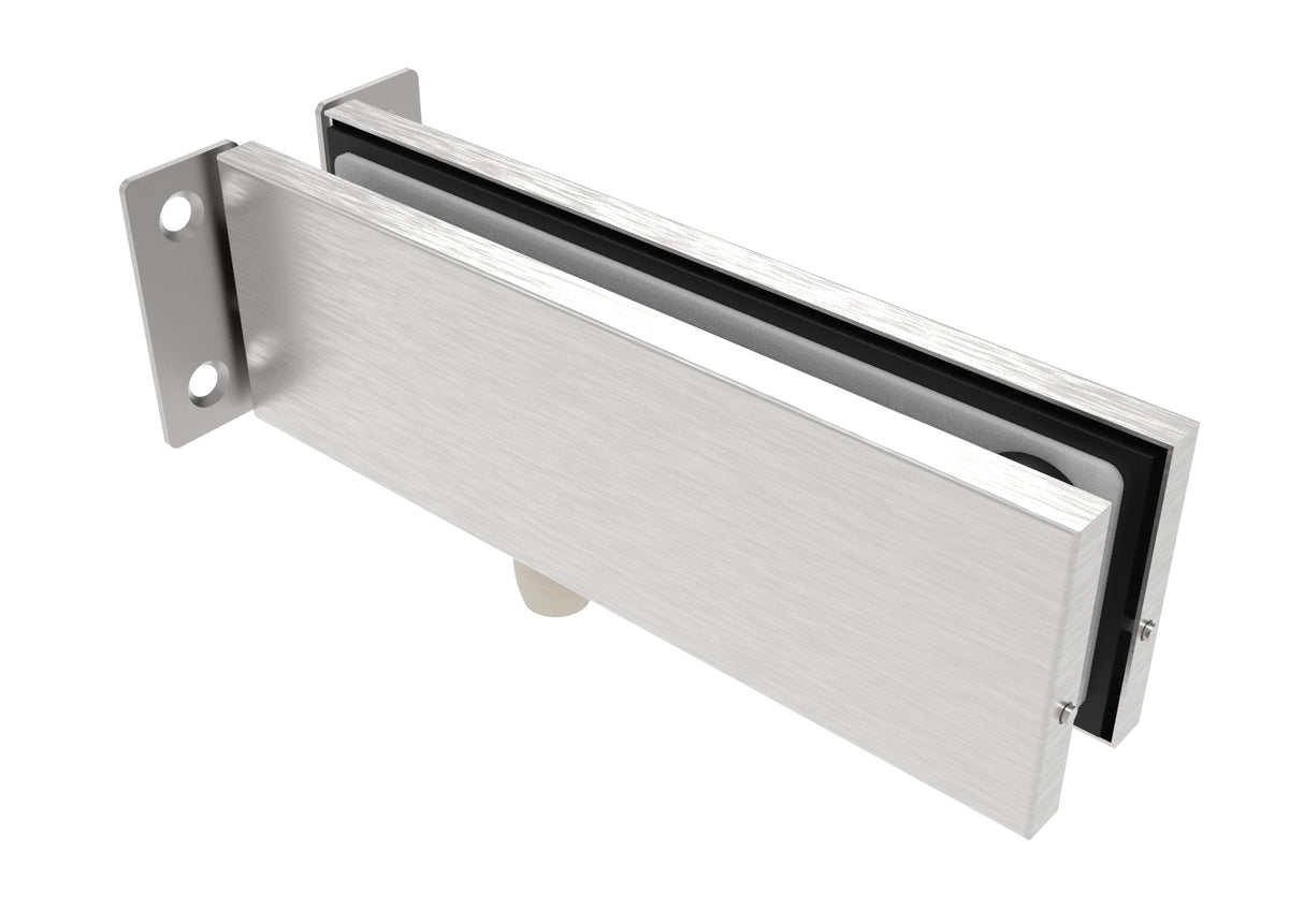 Zasklenie pevné - držiak skla s tŕňom pre záves