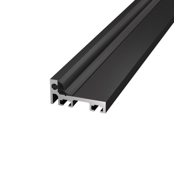 Zárubňový profil pre sklenené dvere "L"