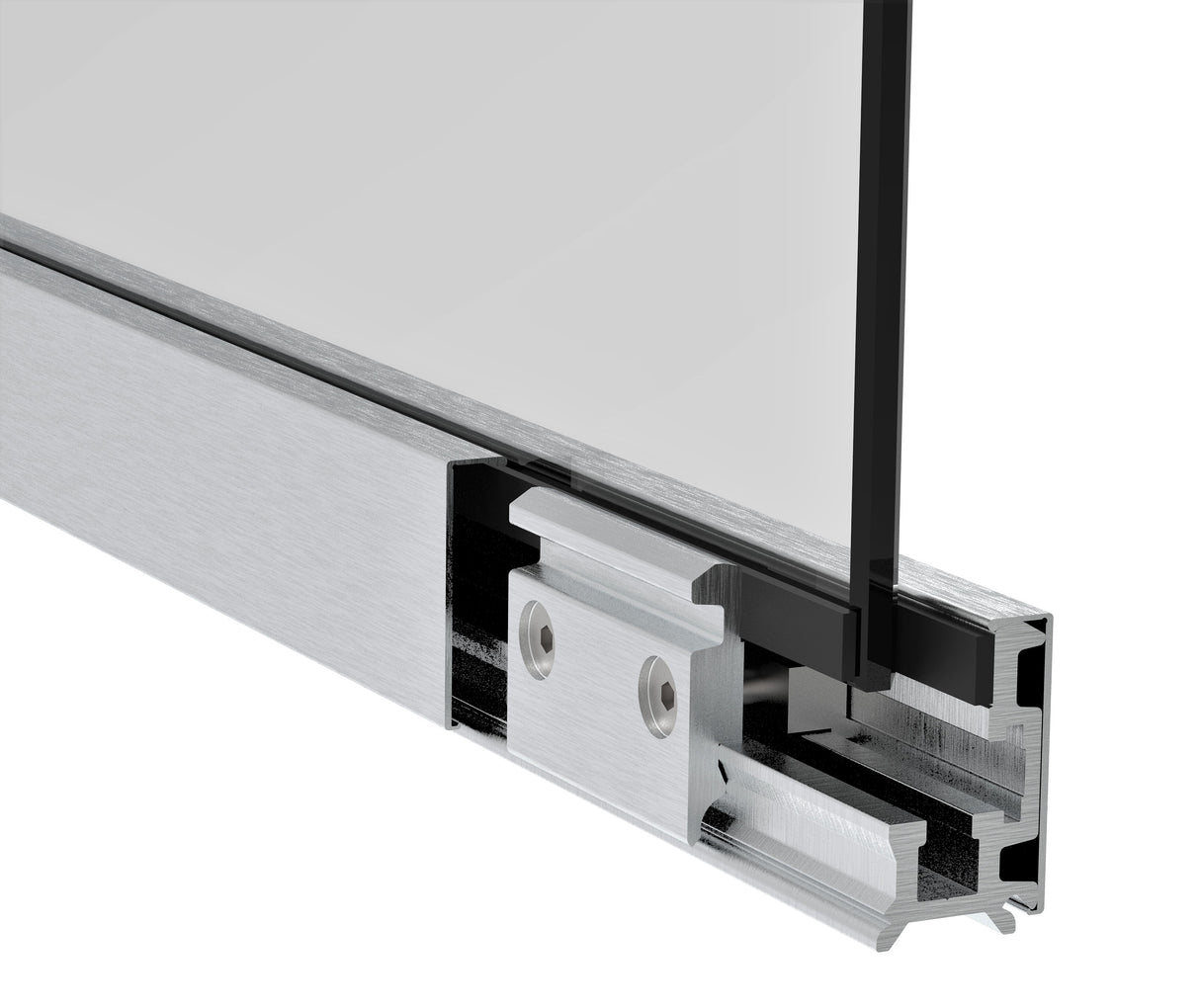 Zasklenie pevné -  set 3m profilu Elox, L=3000mm