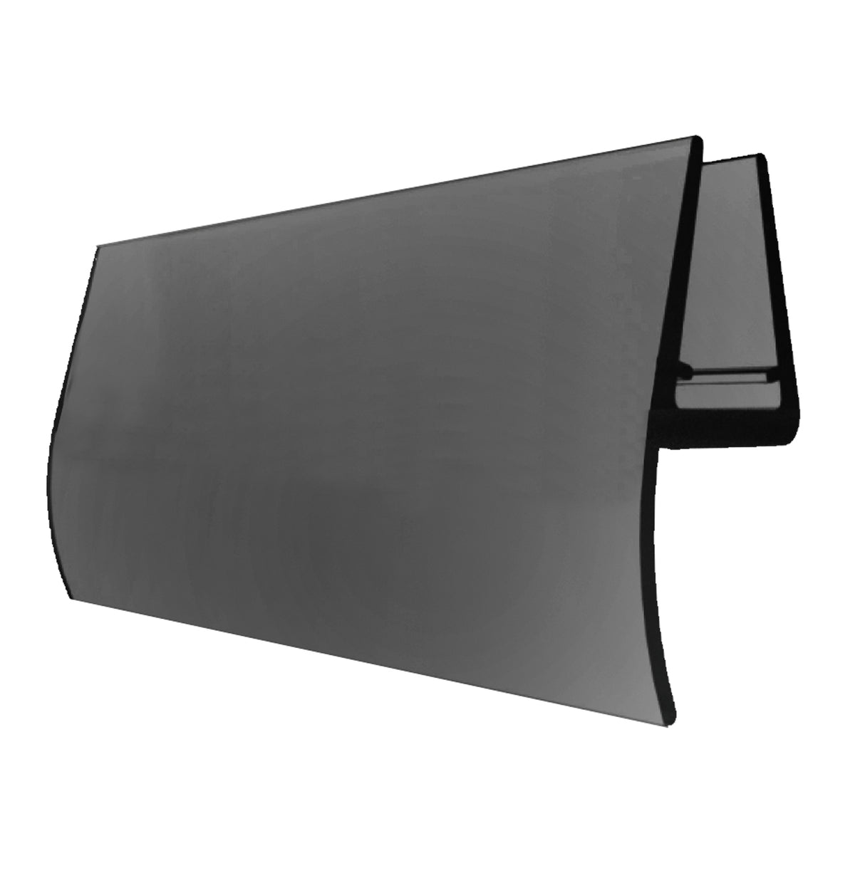 Tesniaca lišta na dvere horizontálna black