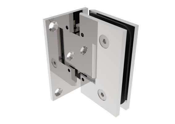 Pánt pre sklenené dvere stena/sklo +/- 90stup fle