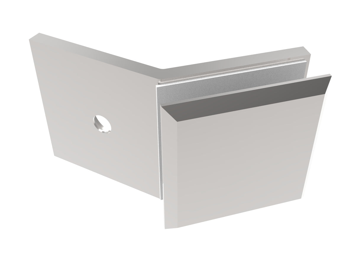 Zasklenie pevne - držiak skla, 135°,Zamak,T 8-10mm