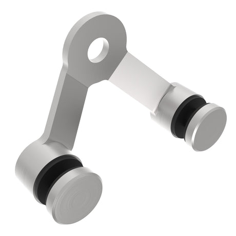 Zasklenie pevne - spider 02 AISI304, 2xD30mm/90°/T