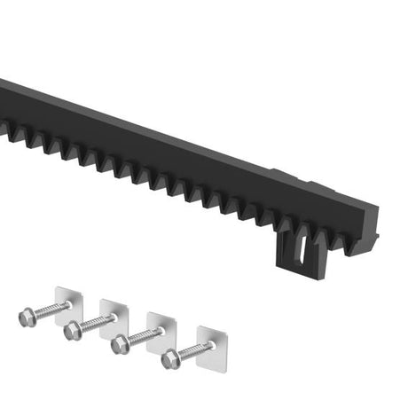 Hrebeň - odľahčený PVC+Fe,light,27x20mm, L1m,max 3