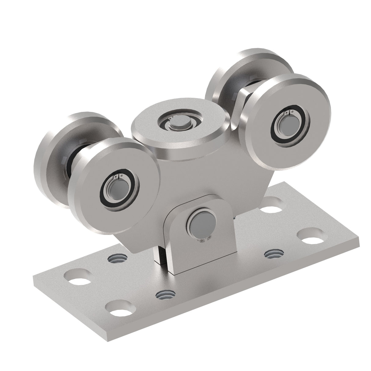 Vozík nosný s jednou platňou Zn, profile 80x80mm