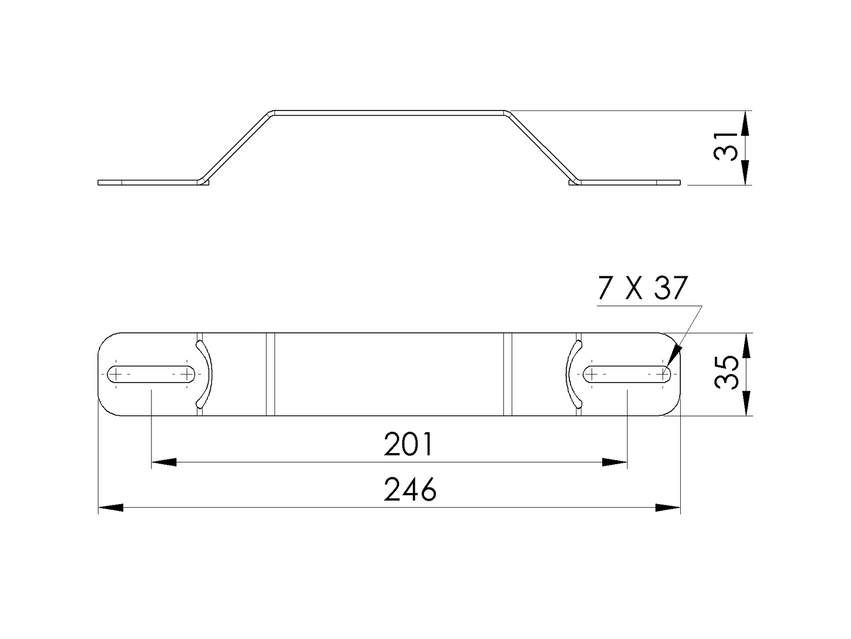 Koncový doraz, AISI304